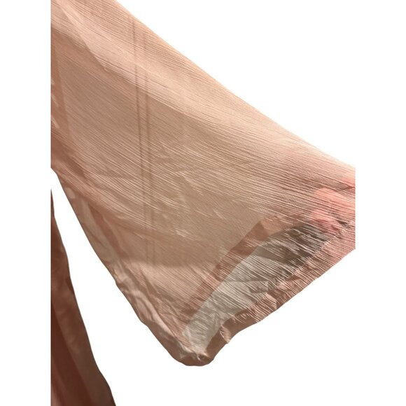 Vintage Style Light Pink Kimono Robe Extra Large - Picture 2 of 5